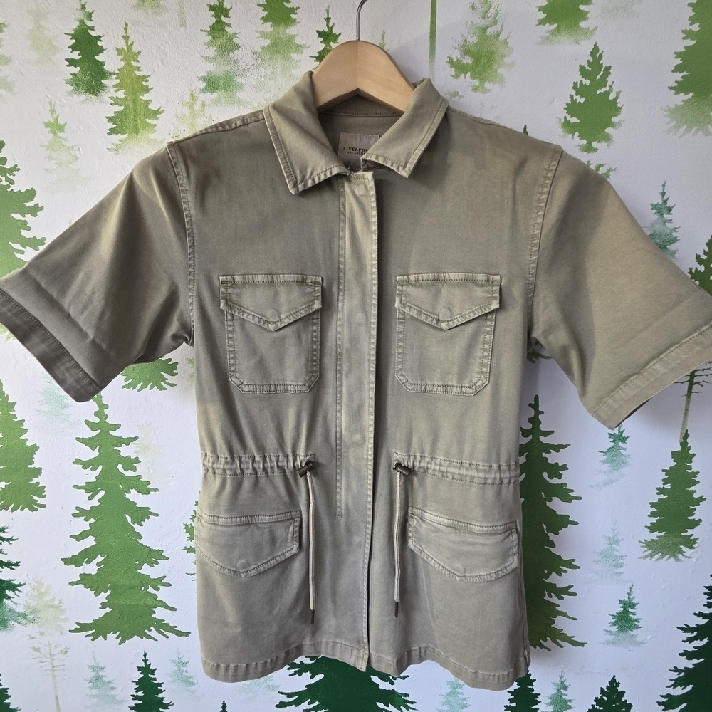 Liverpool Olive Cargo Jacket